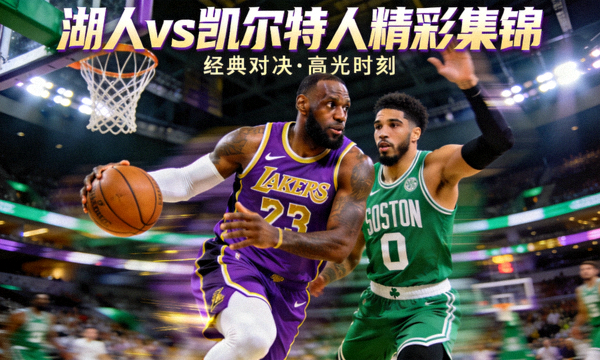 NBA湖人vs凯尔特人精彩集锦封面